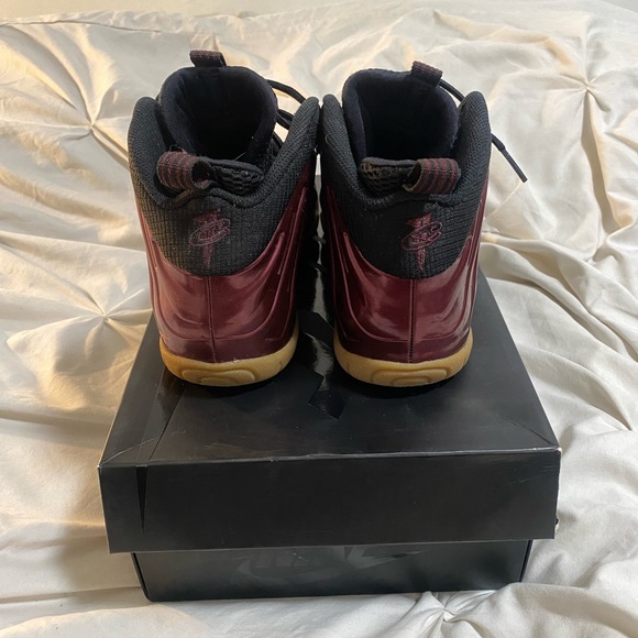 Nike Foamposites - Maroon - size 5Y - Picture 6 of 8